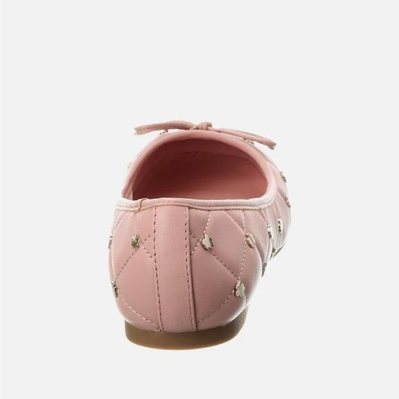 TED BAKER Pink Libban Leather Flat Size 38 - Picture 3 of 11